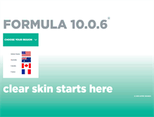 Tablet Screenshot of formula1006.com